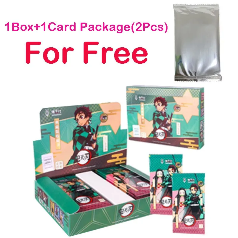 Demon Slayer Cards Kimetsu No Yaiba Booster Box Japanese Anime Figures Hobby Tcg Card For Children Gift Toy With Free Card Pack
Demon Slayer Cards Kimetsu No Yaiba Booster Box Japanese Anime Figures Hobby Tcg Card For Children Gift Toy With Free Card Pack