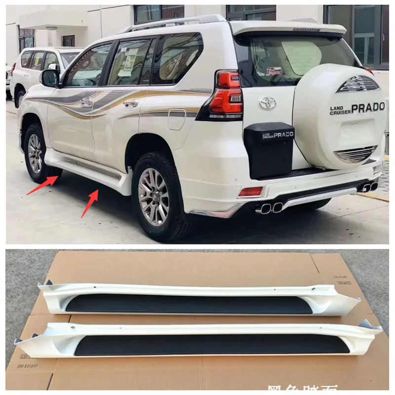 NEW High Quality ABS+ Aluminum Alloy Running Boards Side Step Bar Pedals Fits For Toyota Prado 2700 4000 2010-2021
NEW High Quality ABS+ Aluminum Alloy Running Boards Side Step Bar Pedals Fits For Toyota Prado 2700 4000 2010-2021