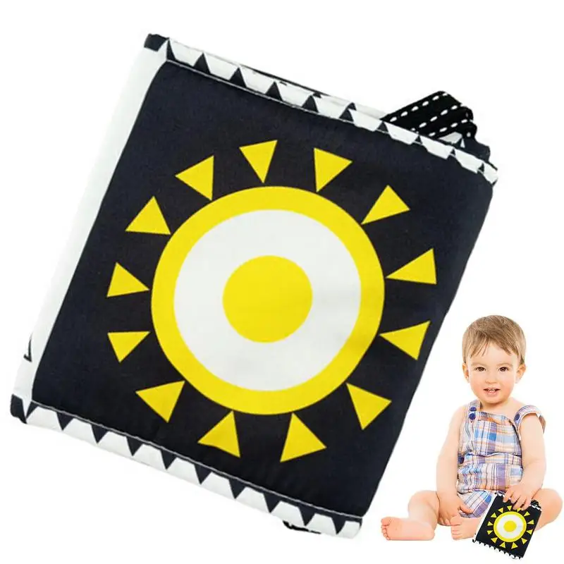 Crinkle Cloth Books 6 Sheets Black And White High Contrast Sensory Books Preschool Learning Early Development Toys For Cognitive
Crinkle Cloth Books 6 Sheets Black And White High Contrast Sensory Books Preschool Learning Early Development Toys For Cognitive