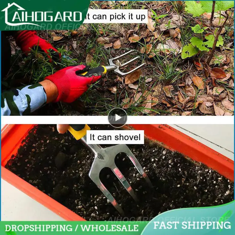 Manual Aerators Soil Turning Tool Mini Harrow Potted Plants Maintenance Plant Soil Shovels Loose Soil Fork Gardening Tool
Manual Aerators Soil Turning Tool Mini Harrow Potted Plants Maintenance Plant Soil Shovels Loose Soil Fork Gardening Tool