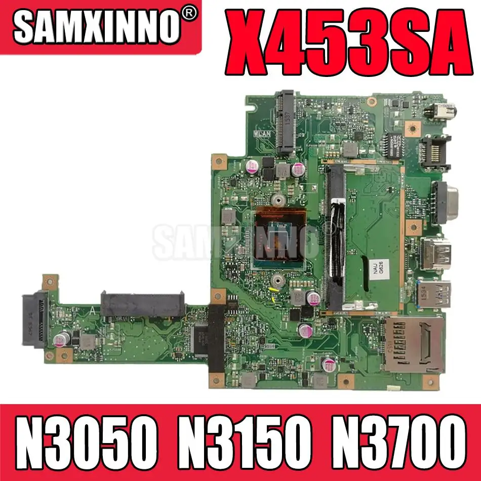 X453SA Laptop Motherboard W/ N3050 N3060 N3150 N3160 N3700 N3710 CPU for ASUS X453S X453 F453S Notebook Motherboard Mainboard
X453SA Laptop Motherboard W/ N3050 N3060 N3150 N3160 N3700 N3710 CPU for ASUS X453S X453 F453S Notebook Motherboard Mainboard