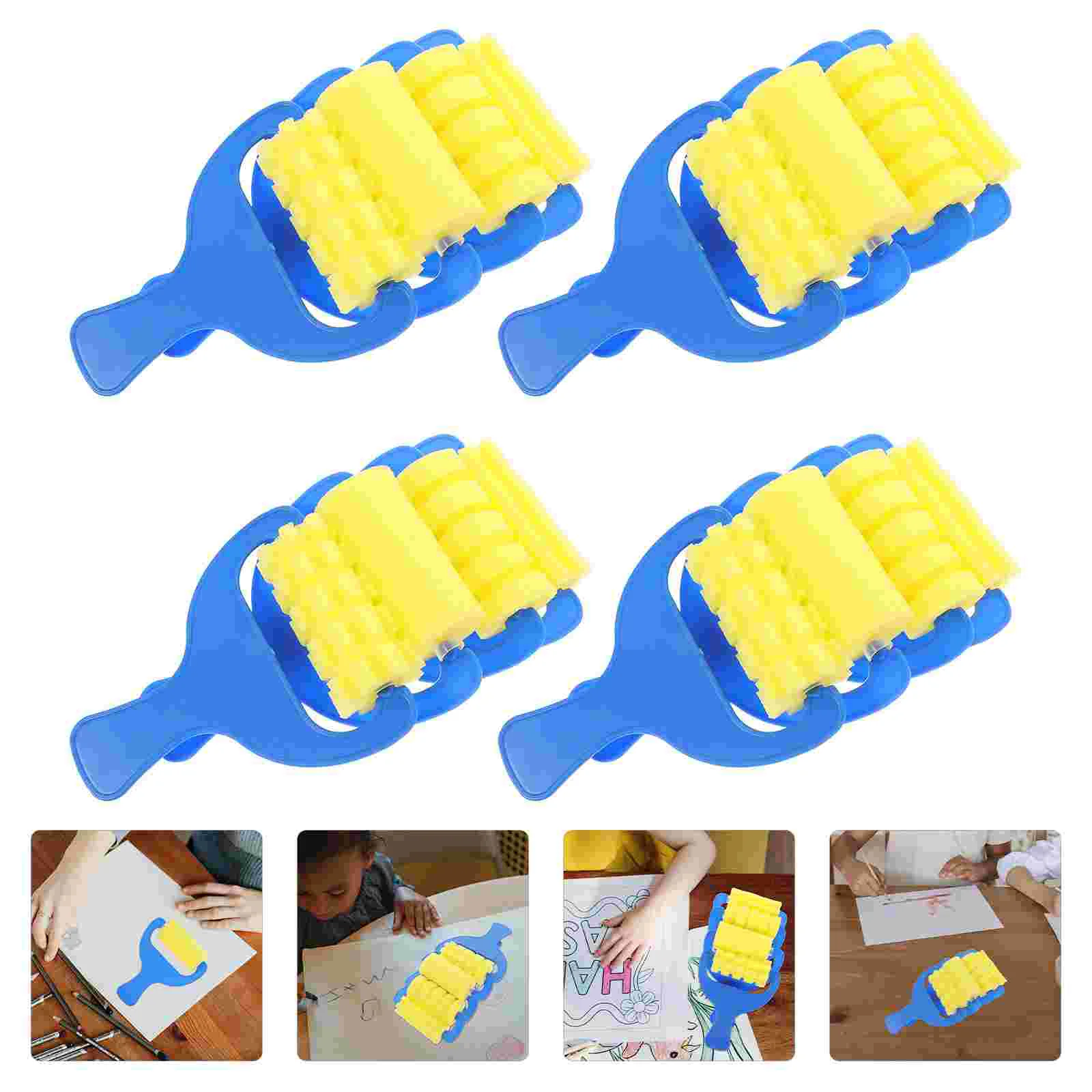 12Pcs Roller Sponge Brush Roller Kids Drawing Brush Roller Graffiti Sponge Brush Children Brush for Drawing Kids
12Pcs Roller Sponge Brush Roller Kids Drawing Brush Roller Graffiti Sponge Brush Children Brush for Drawing Kids