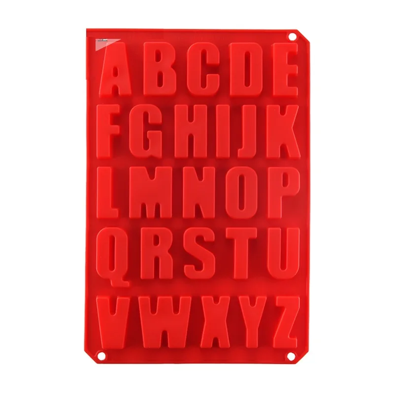 Kitchen Utensils Gadget Sets High Temperature Silicone Mold 26 Letter Number Chocolate Baking Tools Non-stick Silicone Cake Mold
Kitchen Utensils Gadget Sets High Temperature Silicone Mold 26 Letter Number Chocolate Baking Tools Non-stick Silicone Cake Mold