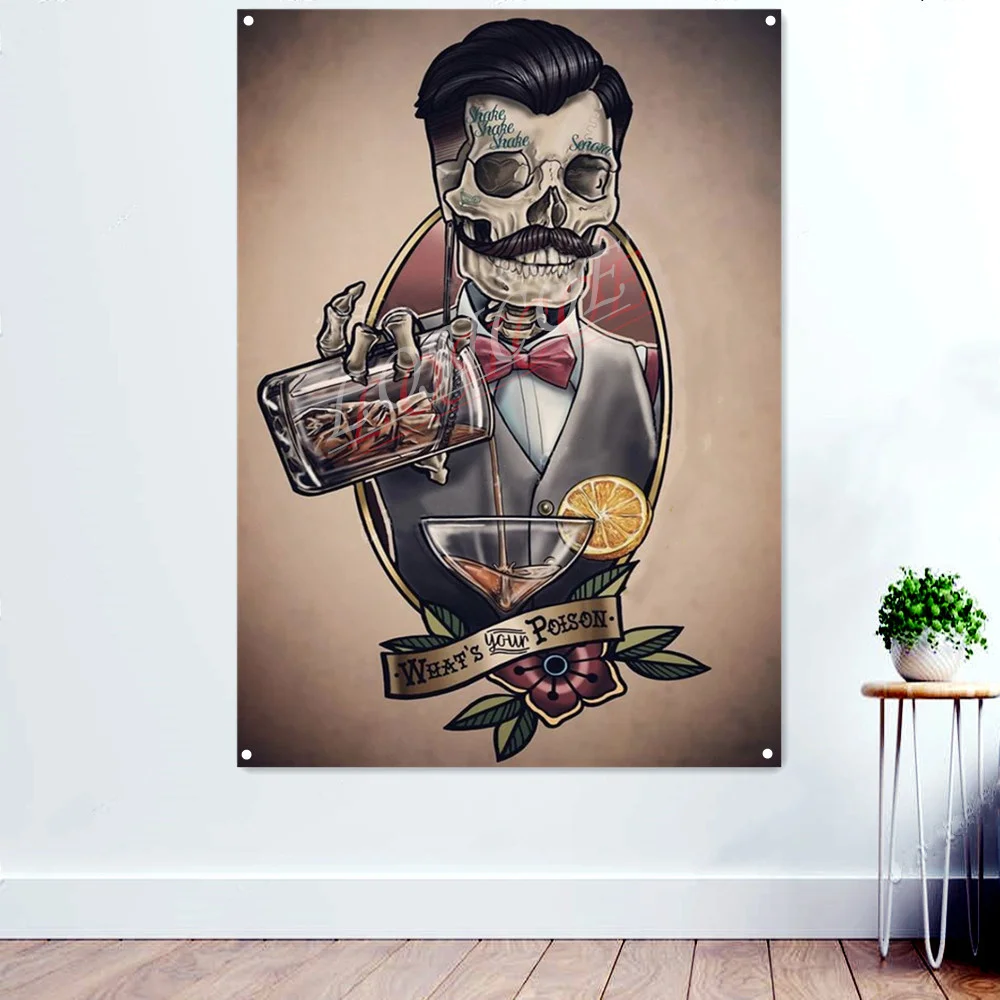 Каркас бармена Старая школа тату баннеры флаг настенный художественный гобелен винтажные постеры и принты настенная схема домашний декор ...
Каркас бармена Старая школа тату баннеры флаг настенный художественный гобелен винтажные постеры и принты настенная схема домашний декор ...