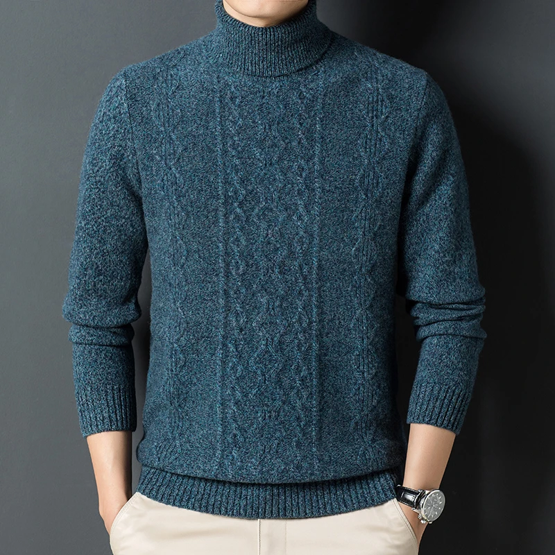 Autumn and Winter 2022 Young and Middle-Aged Men's Turtleneck Thickened Sweater Woolen Sweater Sweater Top
Autumn and Winter 2022 Young and Middle-Aged Men's Turtleneck Thickened Sweater Woolen Sweater Sweater Top