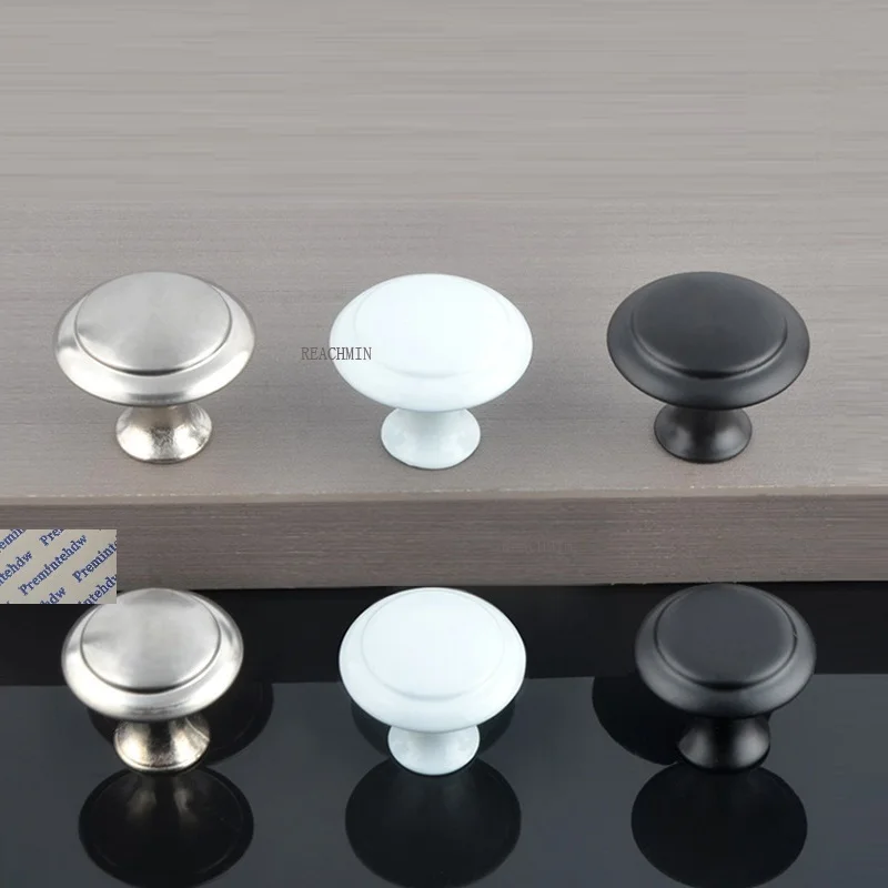 50Pcs Matte Black Stainless Steel White Furniture Cabinet Drawer Door Knob Mushroom Shaped
50Pcs Matte Black Stainless Steel White Furniture Cabinet Drawer Door Knob Mushroom Shaped
