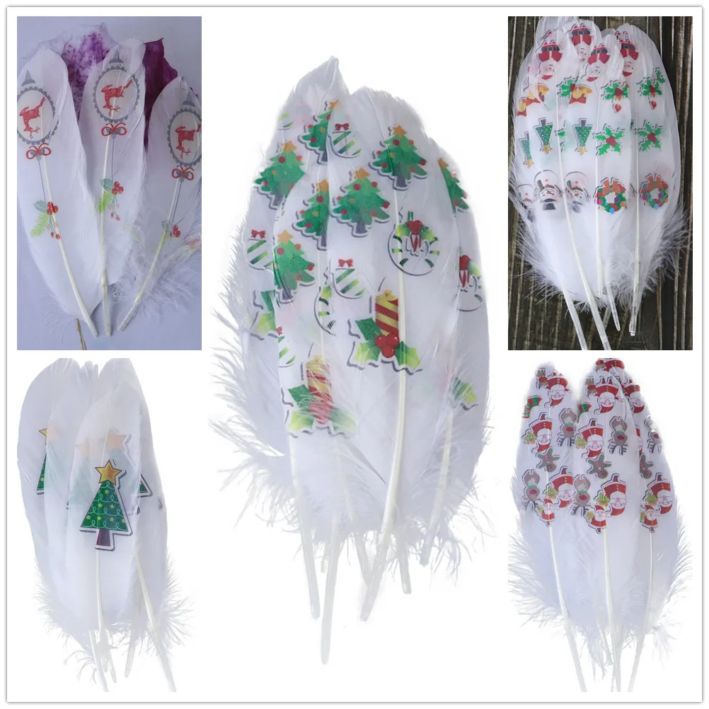 Wholesale 50/200/300pcs Goose Feathers Jewelry Handmade Natural Hard Material Duck Feather Diy Christmas Tree Decorative Crafts
Wholesale 50/200/300pcs Goose Feathers Jewelry Handmade Natural Hard Material Duck Feather Diy Christmas Tree Decorative Crafts