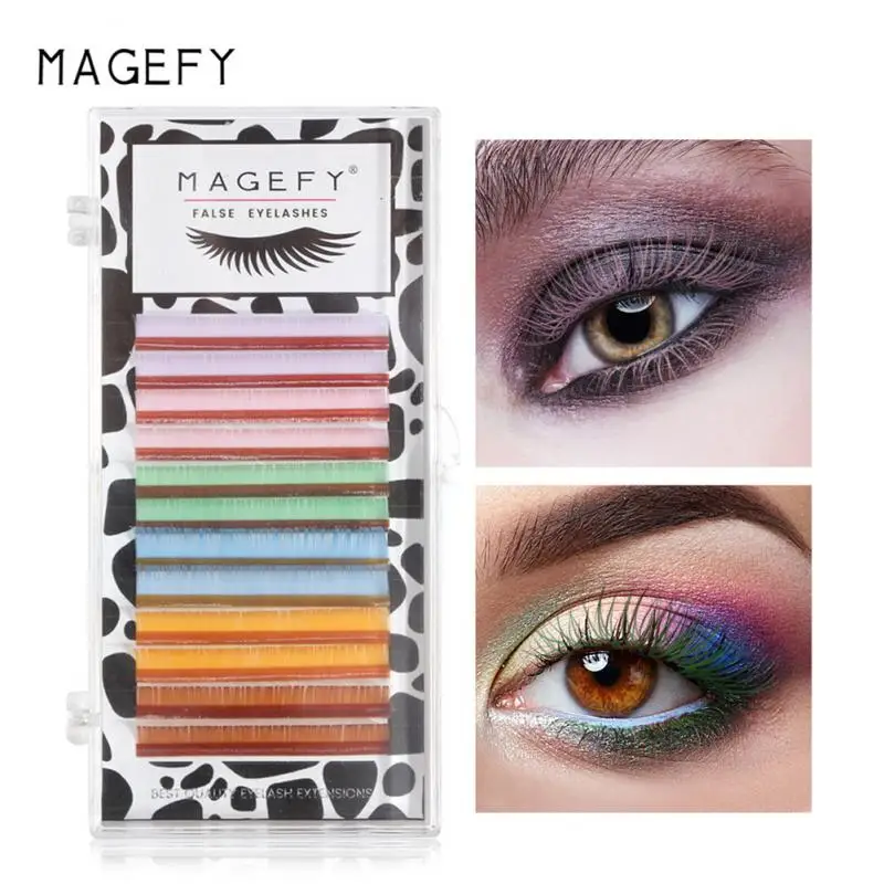 Color Lash Purple Blue Brown Green Pink Yellow Eyelash Extensions Individual False Colored Mink Lashes Makeup Colorful Lashes
Color Lash Purple Blue Brown Green Pink Yellow Eyelash Extensions Individual False Colored Mink Lashes Makeup Colorful Lashes