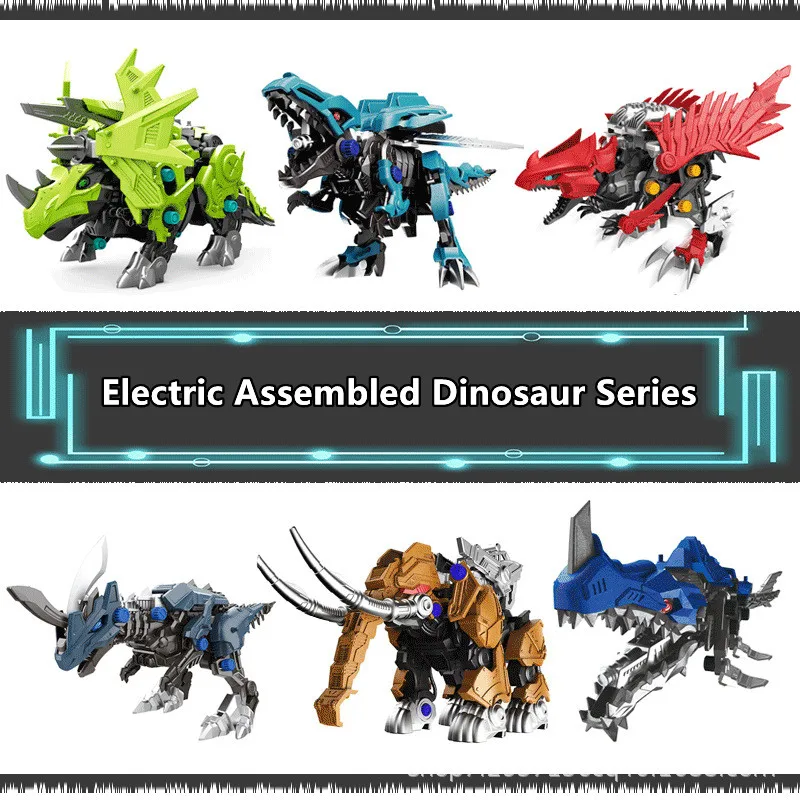 Simulation Dinosaur Assembling Electric Assembly Will Go Tyrannosaurus Rex Movable Joints Children Moving Blocks Animal Model
Simulation Dinosaur Assembling Electric Assembly Will Go Tyrannosaurus Rex Movable Joints Children Moving Blocks Animal Model