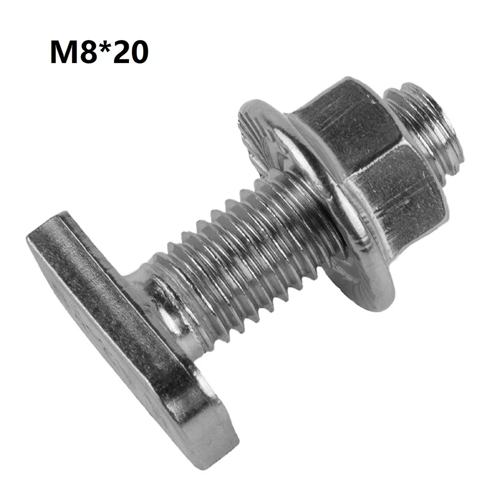 T Type Screw 304 Stainless Steel Hammer Head Flange Nuts M8x20 M8*25 DIN 6923 European Standard Photovoltaic Accessories
T Type Screw 304 Stainless Steel Hammer Head Flange Nuts M8x20 M8*25 DIN 6923 European Standard Photovoltaic Accessories