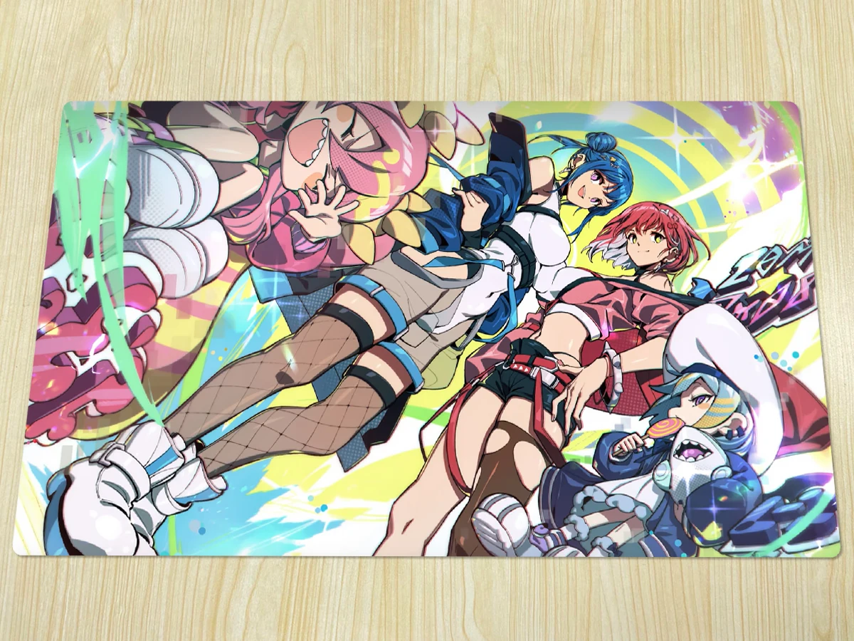 YuGiOh Playmat Evil Twins Ki-sikil & Lil-la Mat Board Game TCG CCG Trading Card Game Mat Custom Anime Mouse Pad Zones & Free Bag
YuGiOh Playmat Evil Twins Ki-sikil & Lil-la Mat Board Game TCG CCG Trading Card Game Mat Custom Anime Mouse Pad Zones & Free Bag