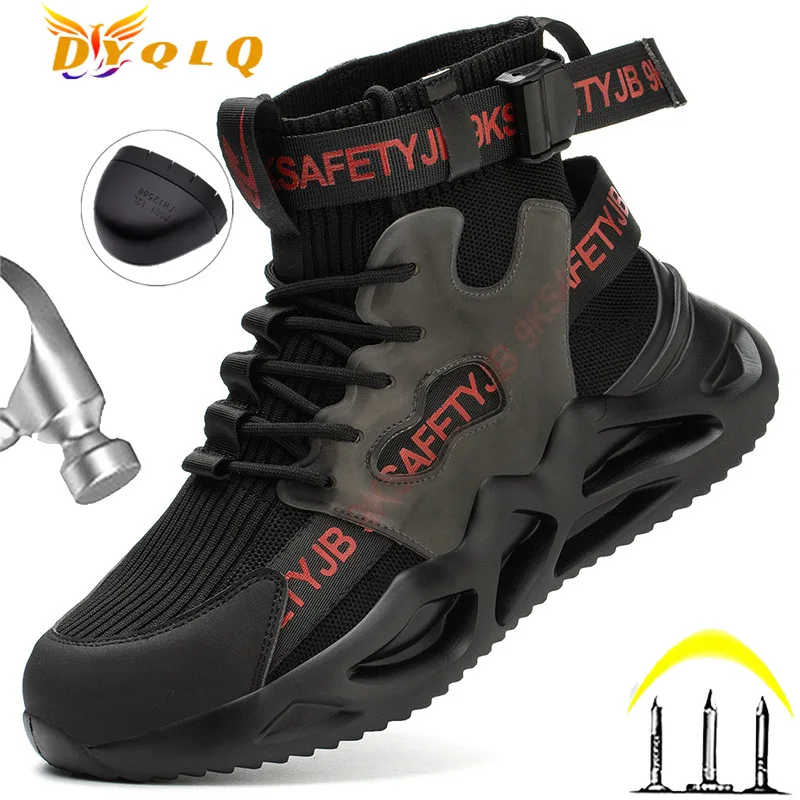Plus Size Safety Boots Indestructible Work Boots Men Steel Toe Shoes Puncture-Proof Sneakers Male Footwear Shoes Adult Work Shoe
Plus Size Safety Boots Indestructible Work Boots Men Steel Toe Shoes Puncture-Proof Sneakers Male Footwear Shoes Adult Work Shoe