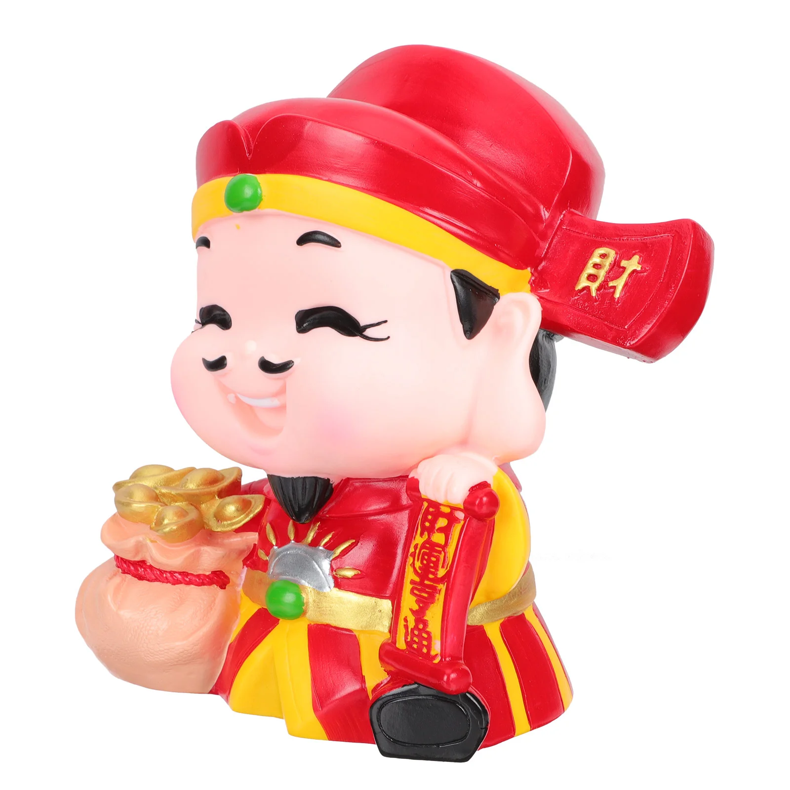 1 шт., копилка для монет, Офисная комната, украшение бога богатства, практичная коробка для монет 
1 шт., копилка для монет, Офисная комната, украшение бога богатства, практичная коробка для монет