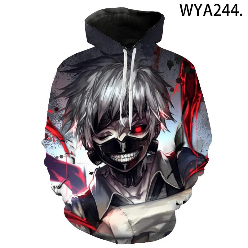New Casual Boy Girl Kids Anime Tokyo Ghoul Hoodies 3D Printed Men Women Children Sweatshirts Streetwear Pullover Jacket
New Casual Boy Girl Kids Anime Tokyo Ghoul Hoodies 3D Printed Men Women Children Sweatshirts Streetwear Pullover Jacket