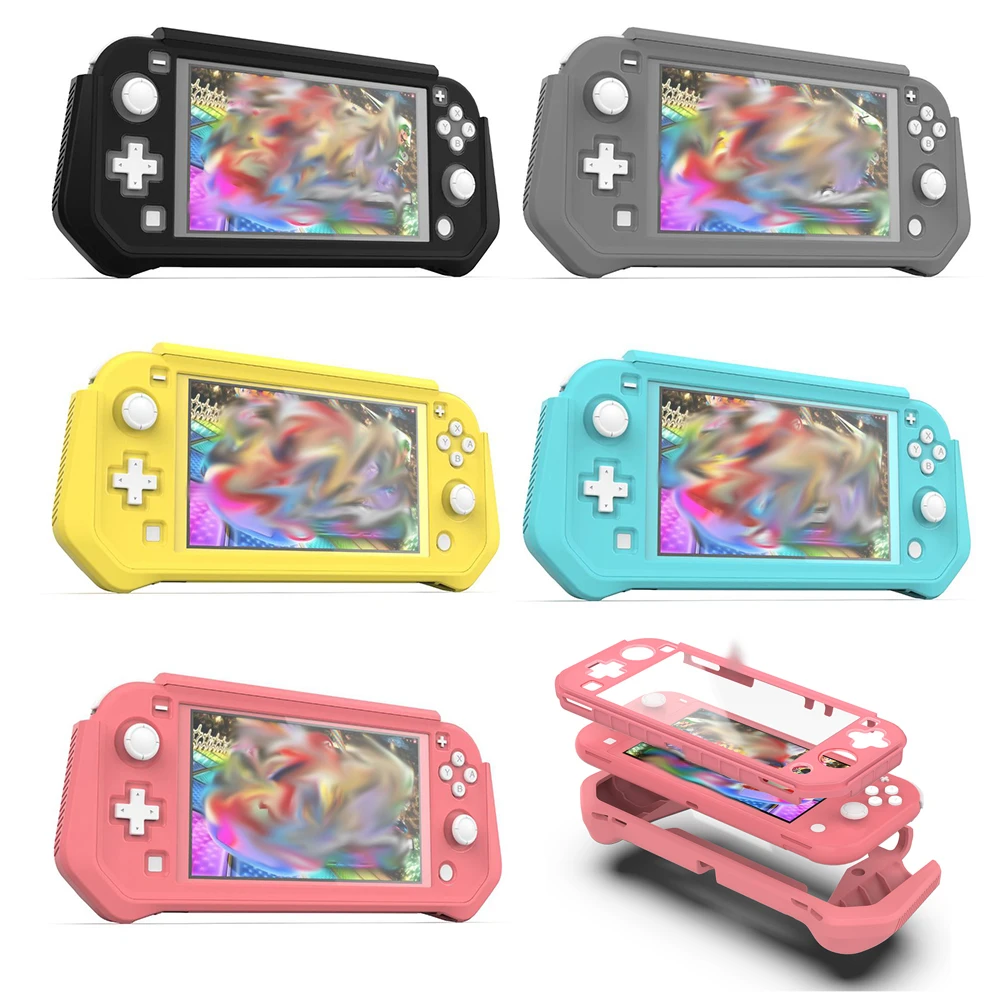 Защитный чехол для Nintendo Switch Lite, полноразмерный эргономичный нескользящий корпус, защитная накладка для консоли Nintendo Switch Lite
Защитный чехол для Nintendo Switch Lite, полноразмерный эргономичный нескользящий корпус, защитная накладка для консоли Nintendo Switch Lite