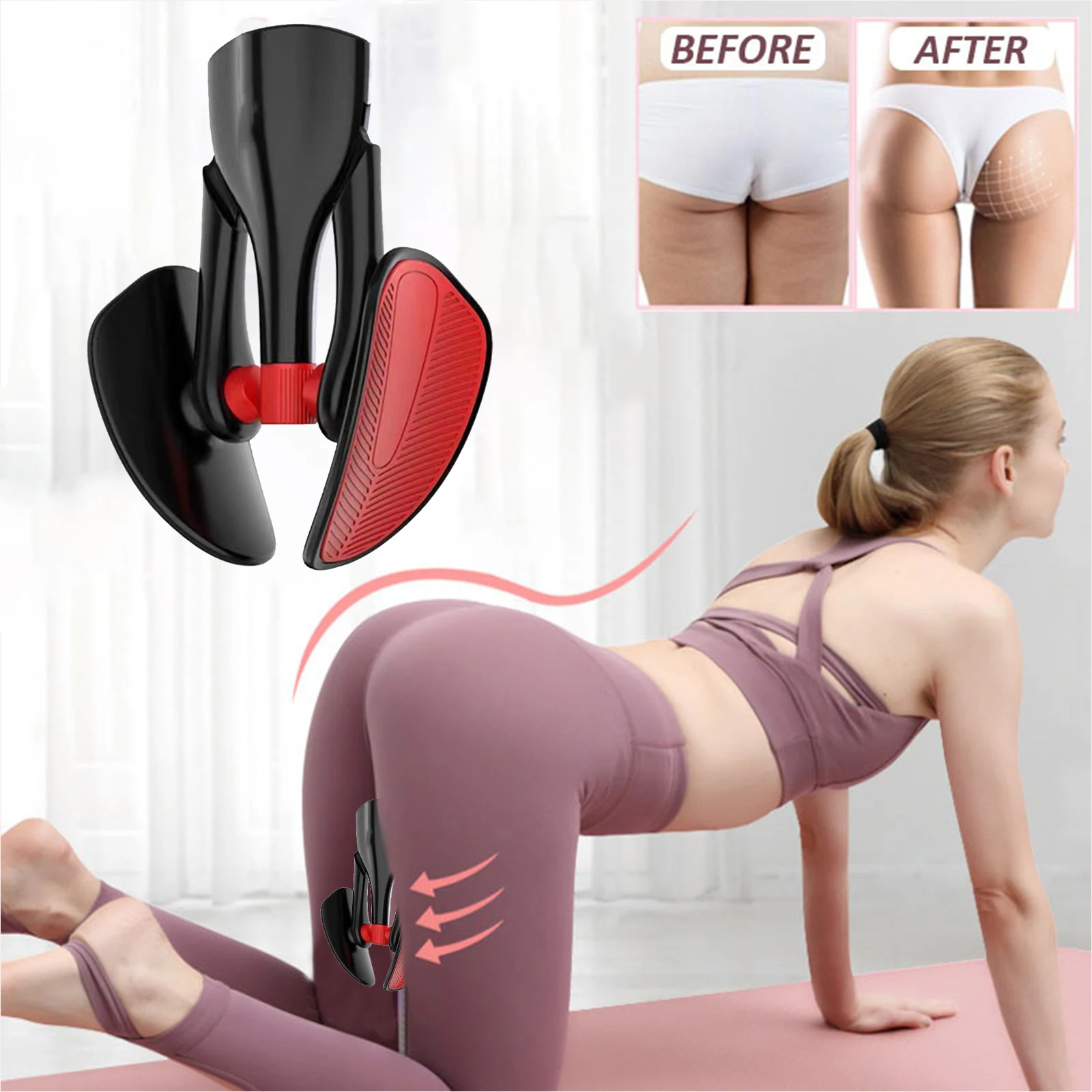 Hip Trainer Butt Exerciser Fitness Tool Pelvic Floor Muscle Thigh Tighten Arms Buttocks Muscles For Men Women Leg Trainer
Hip Trainer Butt Exerciser Fitness Tool Pelvic Floor Muscle Thigh Tighten Arms Buttocks Muscles For Men Women Leg Trainer