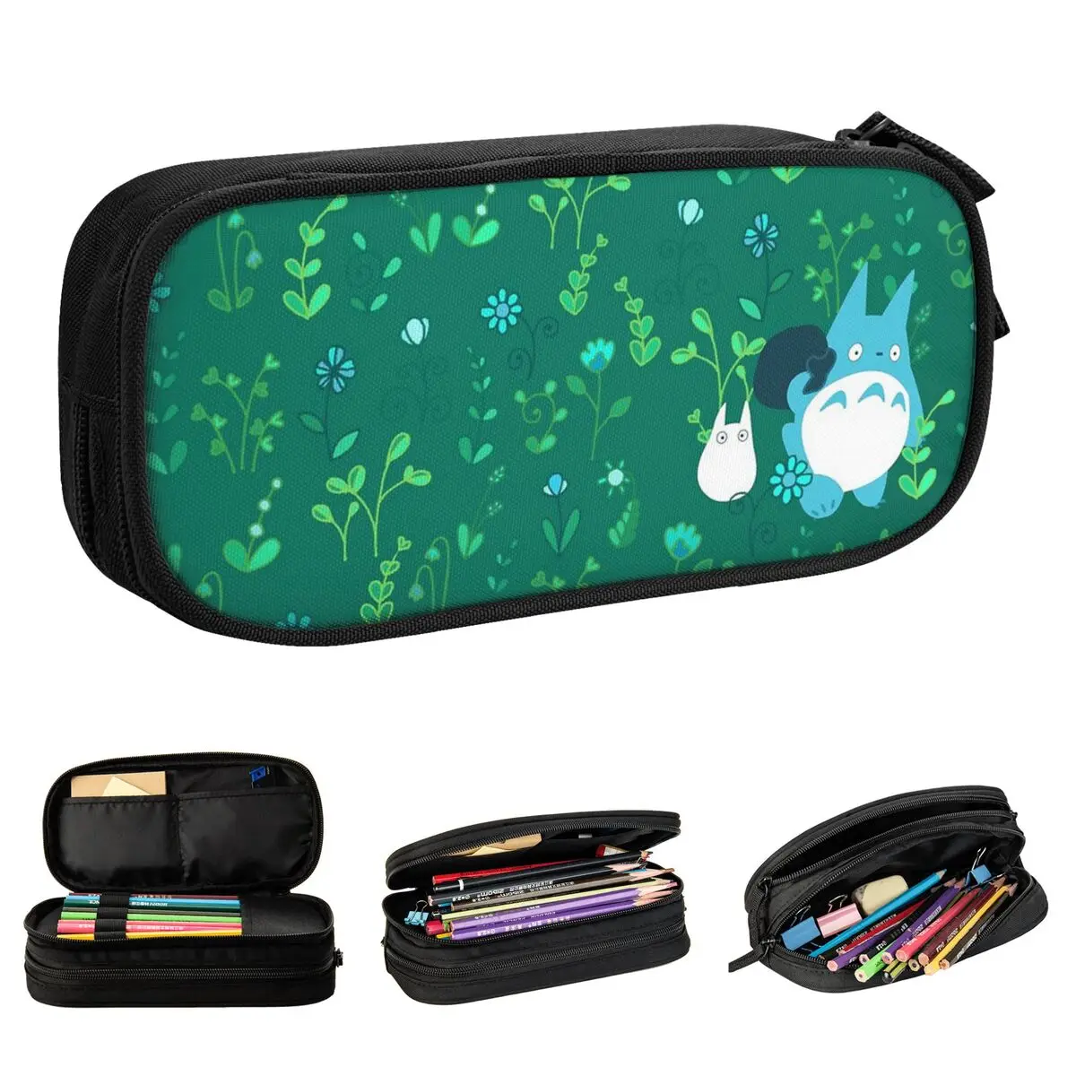 Totoro Floral Pencil Cases Creative Pen Bag Girl Boy Big Capacity Office Gift Pencil Pouch
Totoro Floral Pencil Cases Creative Pen Bag Girl Boy Big Capacity Office Gift Pencil Pouch