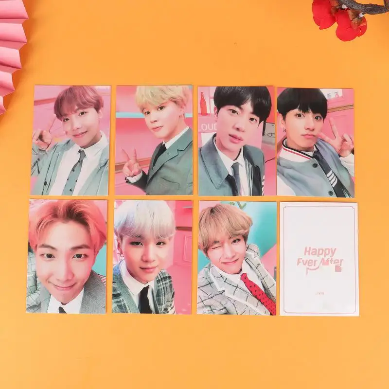 Kpop bangtan boys New Album 4th Muster Happy Ever After LOMO Photo Cards High Quality Photo Cards Postcards Gifts SUGA JIMIN V
Kpop bangtan boys New Album 4th Muster Happy Ever After LOMO Photo Cards High Quality Photo Cards Postcards Gifts SUGA JIMIN V