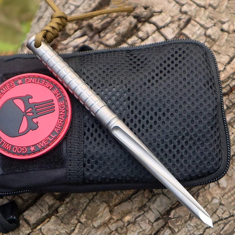 EDC Titanium alloy Crowbar Hand Outdoor Camping Gear Multifunction Portable Tools Tent Nail Self Defense Short Stick
EDC Titanium alloy Crowbar Hand Outdoor Camping Gear Multifunction Portable Tools Tent Nail Self Defense Short Stick