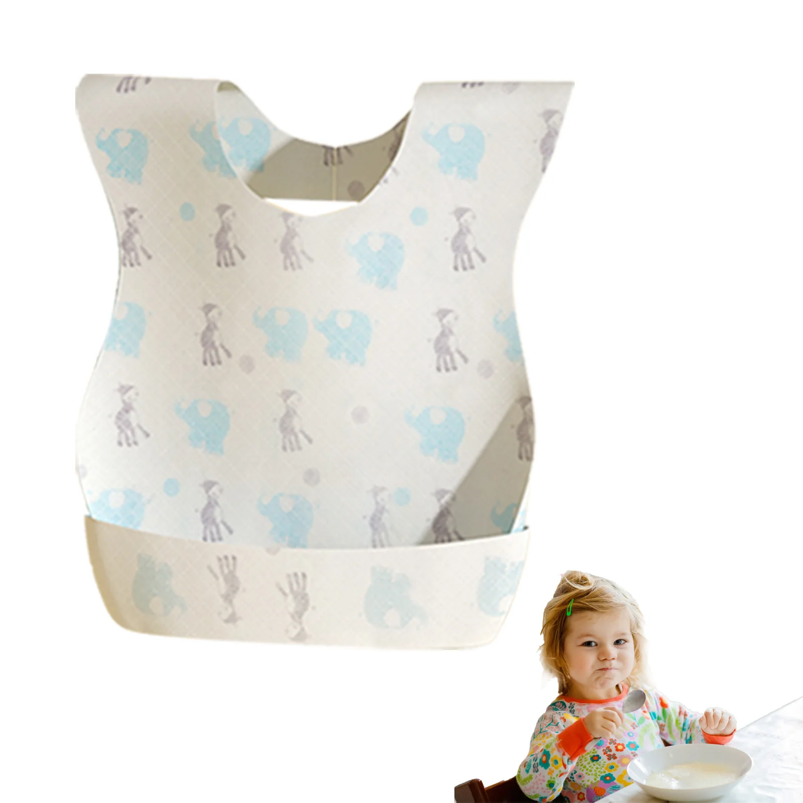 One Time Use Baby Bibs Bibs For Baby Boy With Leakproof Liner Leak-Proof Protection Baby Bibs For Eating Waterproof Non-Woven
One Time Use Baby Bibs Bibs For Baby Boy With Leakproof Liner Leak-Proof Protection Baby Bibs For Eating Waterproof Non-Woven