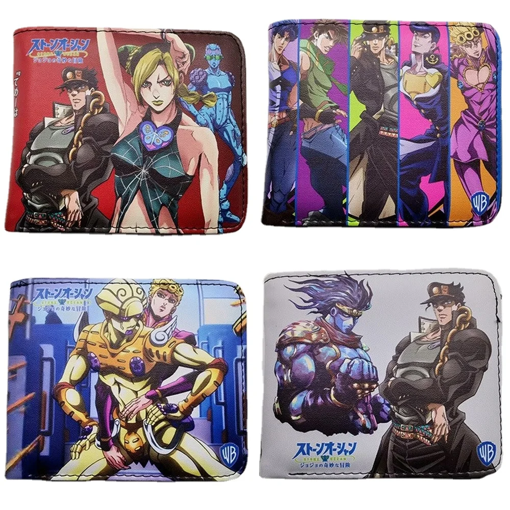Anime JoJo's Bizarre Adventure Mens Wallet Coin Purse Cartoon Unisex Wallets ID/Credit Card Holder
Anime JoJo's Bizarre Adventure Mens Wallet Coin Purse Cartoon Unisex Wallets ID/Credit Card Holder