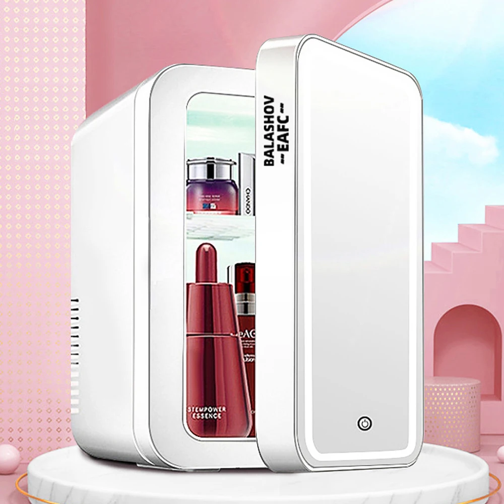 Мини-холодильник для макияжа, 4 л, со светодиодной подсветкой
Мини-холодильник для макияжа, 4 л, со светодиодной подсветкой