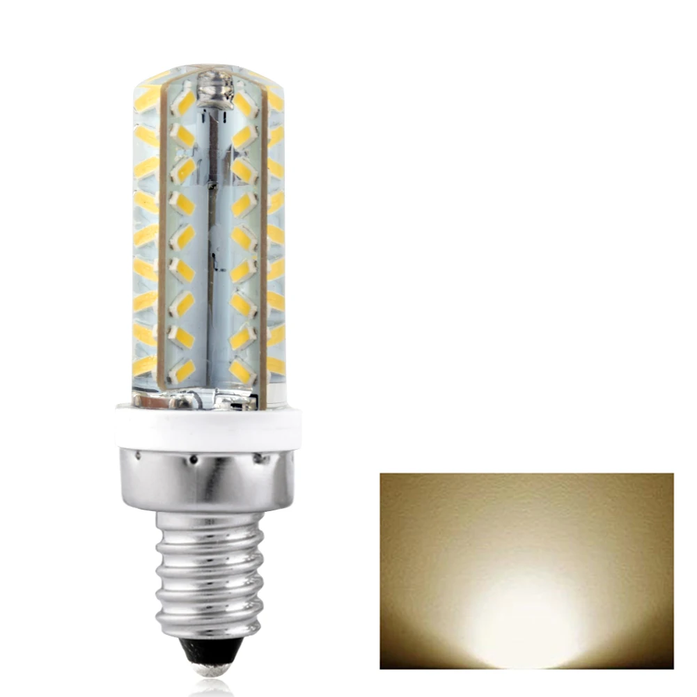 Dimmable 72 LEDs Corn Bulb E12 High Light 3104MSD AC220V 6W Light Warm White Stable Lamp 3104 SMD LED Corn Bulb Lamp
Dimmable 72 LEDs Corn Bulb E12 High Light 3104MSD AC220V 6W Light Warm White Stable Lamp 3104 SMD LED Corn Bulb Lamp