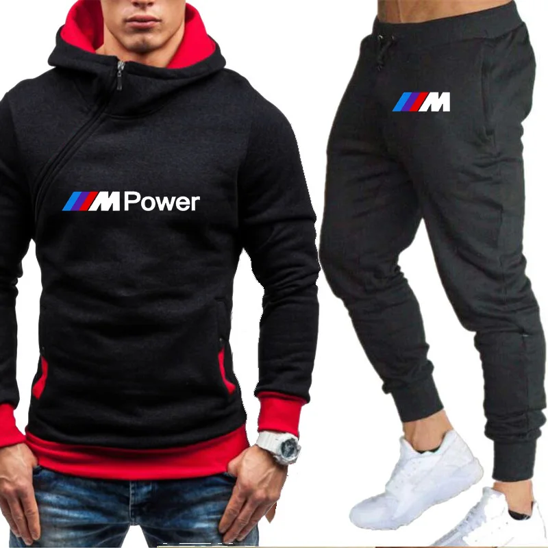 Fashion Spring Autumn Brand Bmw Power M car logo Printing high quality Cotton Mens sweatshirt + sweatpants Two-piece
Fashion Spring Autumn Brand Bmw Power M car logo Printing high quality Cotton Mens sweatshirt + sweatpants Two-piece