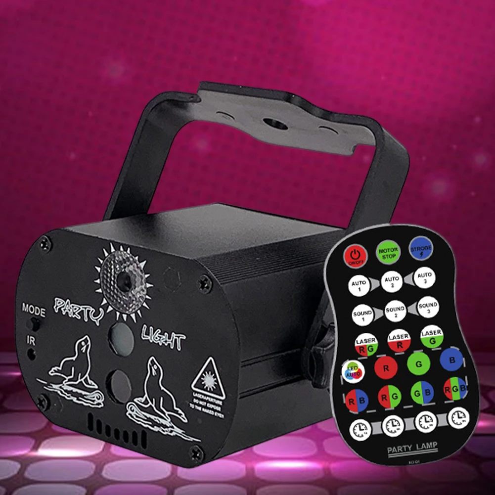 LED Patterns Projector Light 180 Degree Manual Rotation USB Party DJ Disco Light Infrared Remote Control Easy Installation
LED Patterns Projector Light 180 Degree Manual Rotation USB Party DJ Disco Light Infrared Remote Control Easy Installation