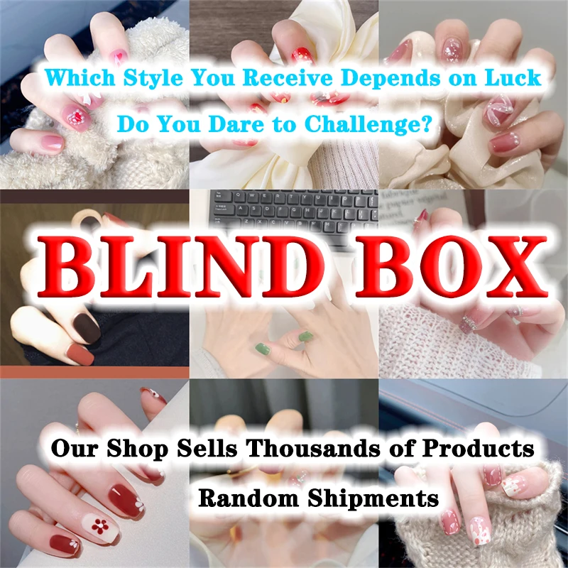 Good Luck Comes Press Type Manicure Blind Box 24 Pieces / Box Wearable Manicure Nails / Toenails All Styles Are Shipped Randomly
Good Luck Comes Press Type Manicure Blind Box 24 Pieces / Box Wearable Manicure Nails / Toenails All Styles Are Shipped Randomly