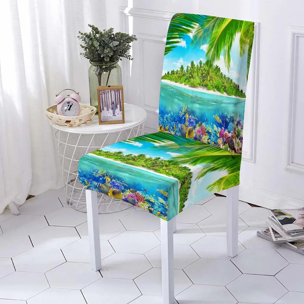 Seaside View Chair Cover Spandex Elastic Chair Cover Elastic Chair Cover for Wedding Hotel Banquet Restaurant Decoration
Seaside View Chair Cover Spandex Elastic Chair Cover Elastic Chair Cover for Wedding Hotel Banquet Restaurant Decoration