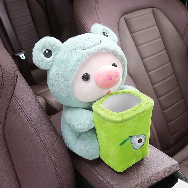 Car Trash Bins Cute Pig Panda Tissue Box Car Accessories Interior Trash Car Storage Bucket Female Umbrella Key Phone Storage Box 
Car Trash Bins Cute Pig Panda Tissue Box Car Accessories Interior Trash Car Storage Bucket Female Umbrella Key Phone Storage Box