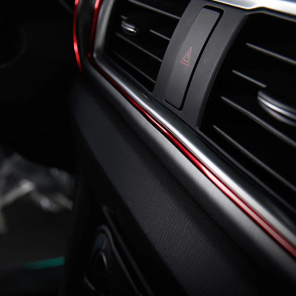 Stylish And Cool Flexible Strip Decorative Strip Decor Edge Gap Line Purple Silver Universal Blue Car Interior
Stylish And Cool Flexible Strip Decorative Strip Decor Edge Gap Line Purple Silver Universal Blue Car Interior