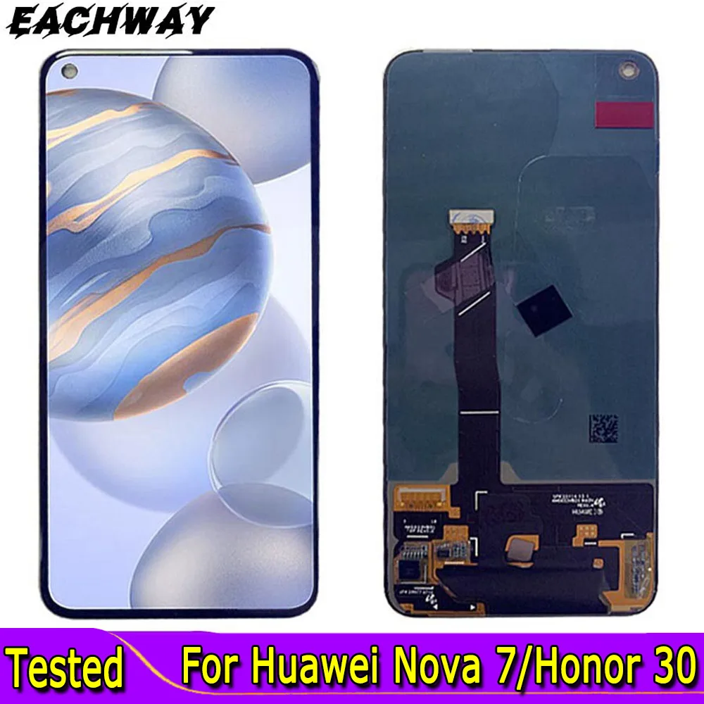 6.53" For Huawei Honor 30 LCD Display With Touch Screen Digitizer Assembly Replacement Parts For Huawei Nova 7 LCD Screen
6.53" For Huawei Honor 30 LCD Display With Touch Screen Digitizer Assembly Replacement Parts For Huawei Nova 7 LCD Screen