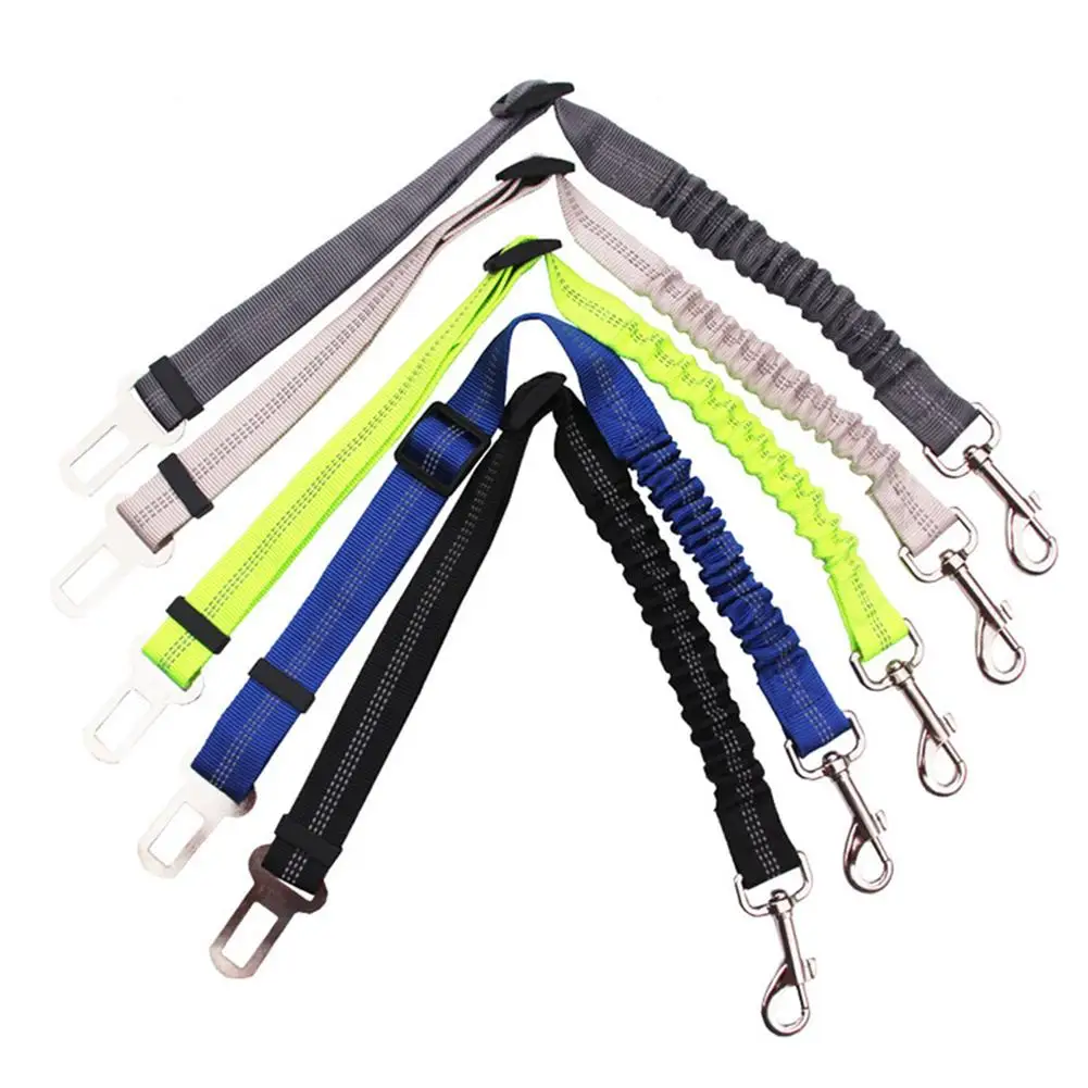 Adjustable Cushioning Pet Car Seat Belt Dog Leash Vehicle Belt Elastic Reflective Safety Traction Rope for Dog Cat Supplies
Adjustable Cushioning Pet Car Seat Belt Dog Leash Vehicle Belt Elastic Reflective Safety Traction Rope for Dog Cat Supplies