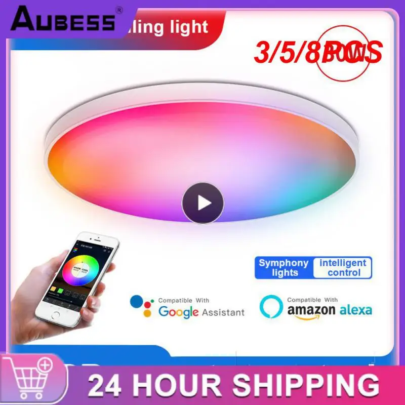 3/5/8PCS Works With Alexa Google Assistant Led Lamp Rgb Dimmable Voice Control Smart Light App Control Smart Home
3/5/8PCS Works With Alexa Google Assistant Led Lamp Rgb Dimmable Voice Control Smart Light App Control Smart Home