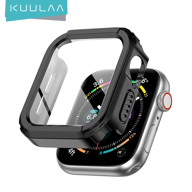 KUULAA Case For Apple Watch case 45mm 41mm 44mm 40mm iWatch 4 5 6 Screen Protector Apple watch series 7 Accessories
KUULAA Case For Apple Watch case 45mm 41mm 44mm 40mm iWatch 4 5 6 Screen Protector Apple watch series 7 Accessories