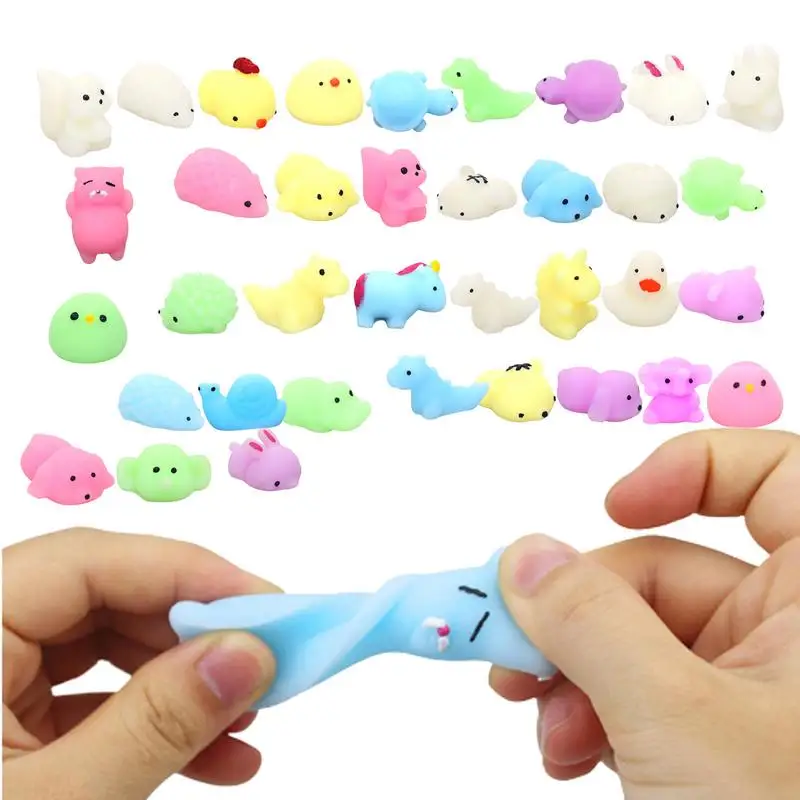 36pcs Stretchy Mini Stretchy Squeeze Fuuny Animal Pattern Stress Toy Decompression Toy For Kids & Adults Gifts
36pcs Stretchy Mini Stretchy Squeeze Fuuny Animal Pattern Stress Toy Decompression Toy For Kids & Adults Gifts