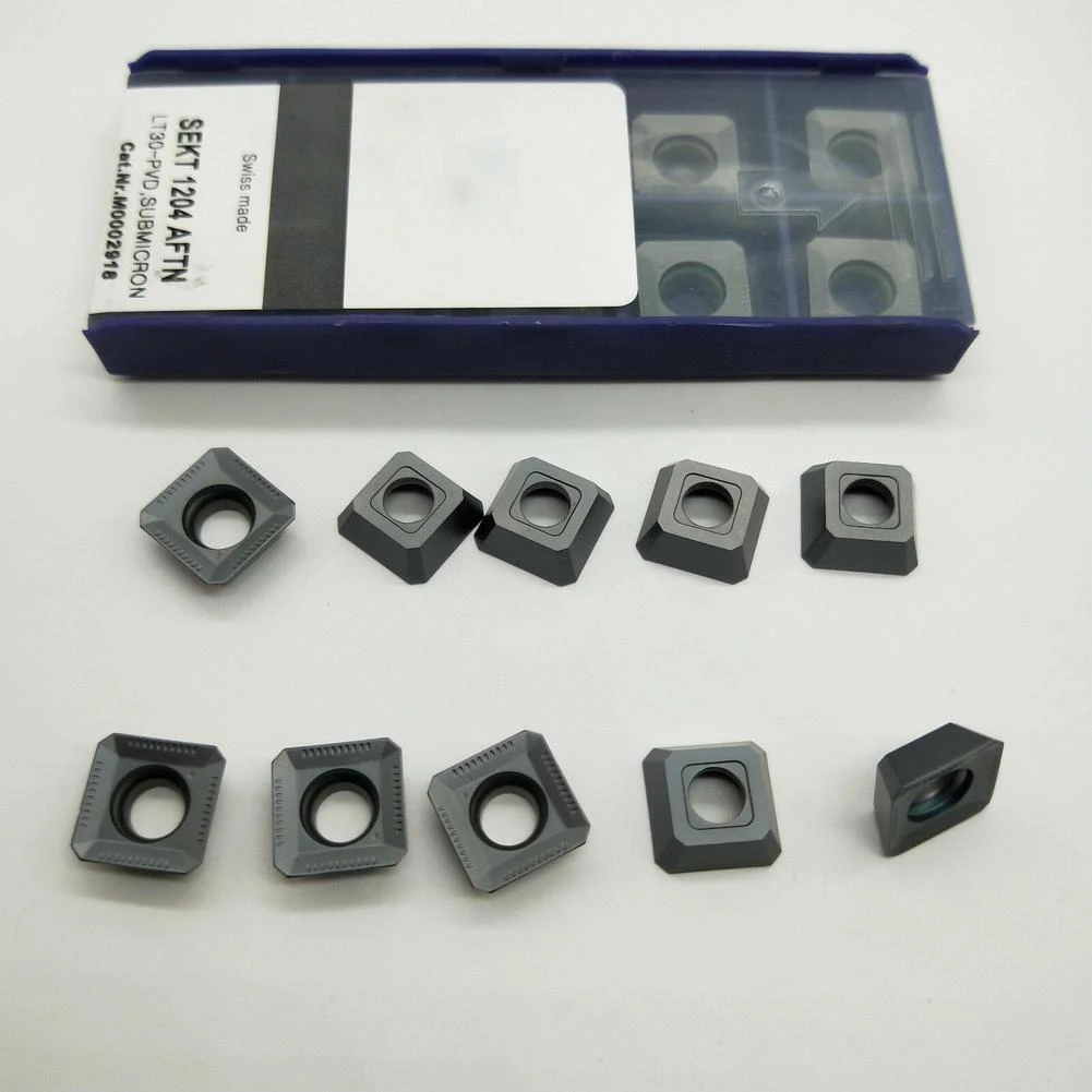 Indexable Inserts SEKT1204AFTN Insert Business Industrial Tight Tolerances Carbide Inserts For Steel High Grip Strength
Indexable Inserts SEKT1204AFTN Insert Business Industrial Tight Tolerances Carbide Inserts For Steel High Grip Strength