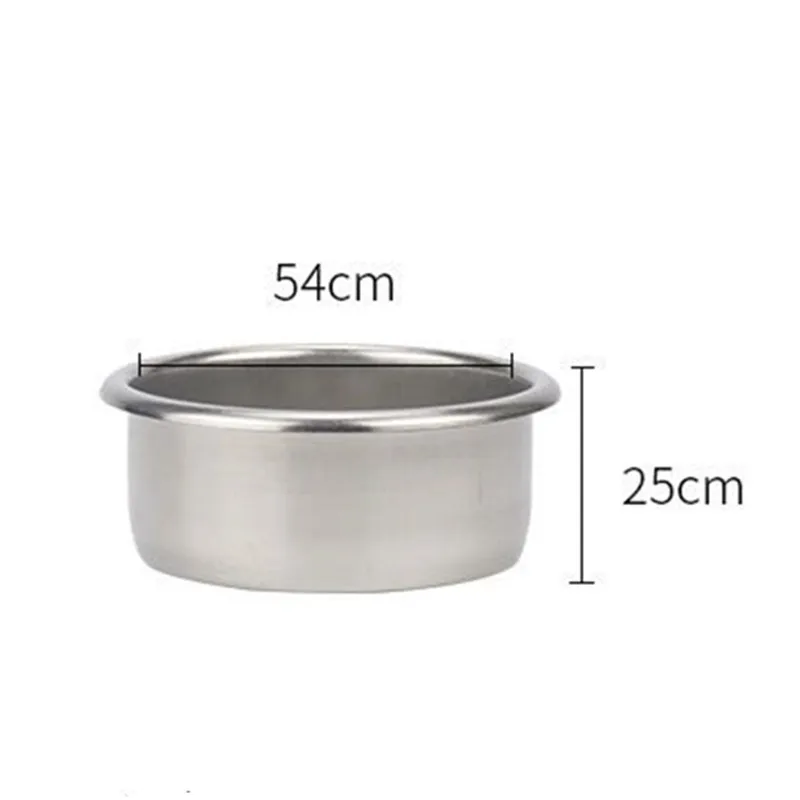 54mm 2 Cups Filter Replacement Basket For Coffee Bottomless Portafilter Sage Breville 870/878/879 Espresso Barista 54mm Coffee
54mm 2 Cups Filter Replacement Basket For Coffee Bottomless Portafilter Sage Breville 870/878/879 Espresso Barista 54mm Coffee