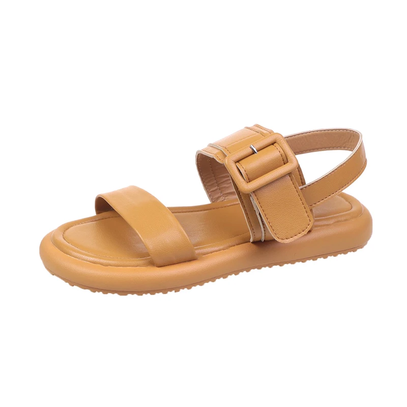 One-word Buckle Sandals Women's 2022 New Net Red Tide Sandals Women's Flat-soled Sandals Women's Thick-soled Sandals Women
One-word Buckle Sandals Women's 2022 New Net Red Tide Sandals Women's Flat-soled Sandals Women's Thick-soled Sandals Women
