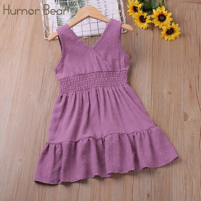 Humor Bear 2023 New Summer Girls Cake Dress Kids Sleeveless Solid Wedding Dresses Children Clothing For Kids 2 To 6 Years 
Humor Bear 2023 New Summer Girls Cake Dress Kids Sleeveless Solid Wedding Dresses Children Clothing For Kids 2 To 6 Years