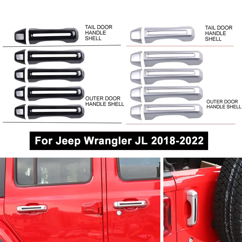 4 шт. наружная дверная ручка + 1 шт. задняя дверная ручка для Jeep Wrangler JL 2018-2022
4 шт. наружная дверная ручка + 1 шт. задняя дверная ручка для Jeep Wrangler JL 2018-2022