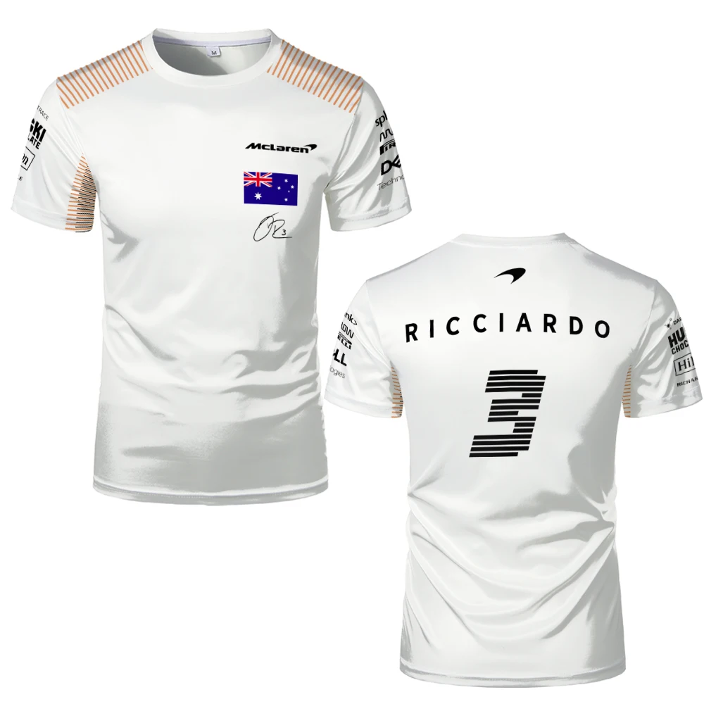 T-shirt col rond homme femme, estival et décontracté, formule 1, équipe Mclaren Racing Car, impression 3D, sport, enfant, F1
T-shirt col rond homme femme, estival et décontracté, formule 1, équipe Mclaren Racing Car, impression 3D, sport, enfant, F1
