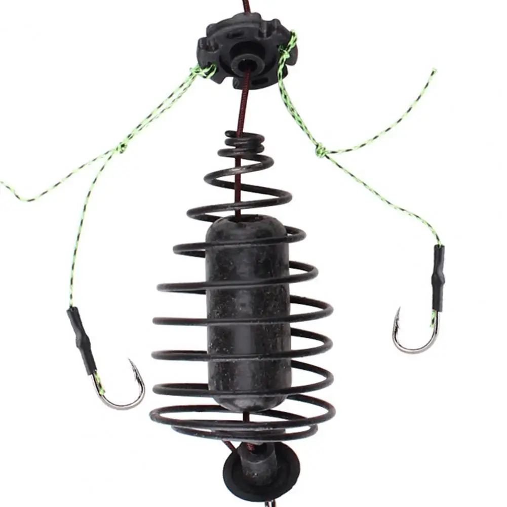 Практичный рыболовный питатель, Легкая металлическая клетка для приманки, высокая прочность 
Практичный рыболовный питатель, Легкая металлическая клетка для приманки, высокая прочность