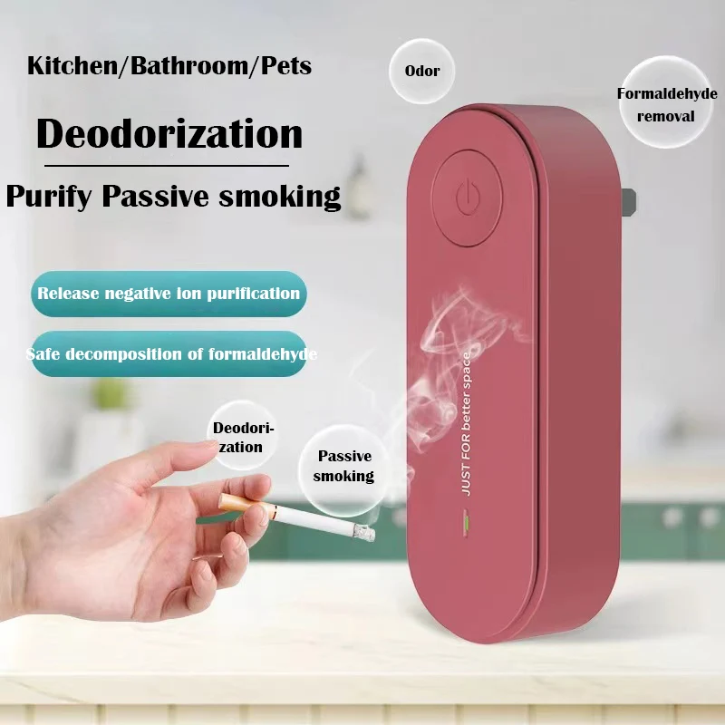 

Multifunctional Negative Ion Air Purifier Household Small Smoke and Formaldehyde Removal PM2.5 Odor Deodorizer Air Purifier