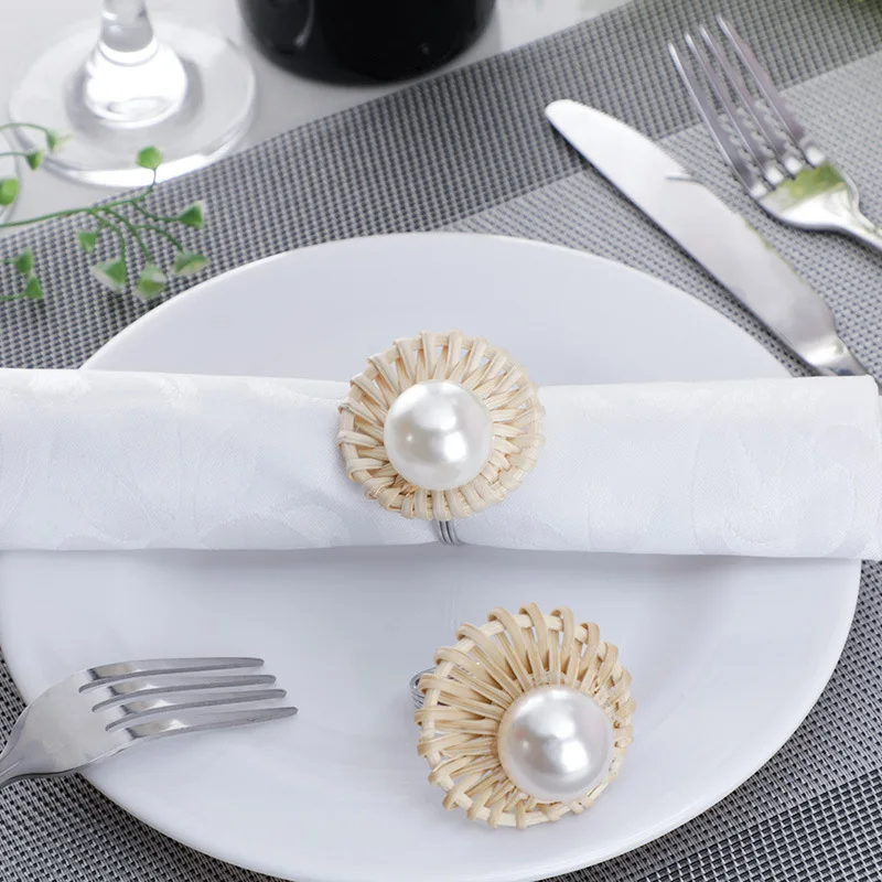 6pcs Vintage Rattan Napkin Ring Hotel Table Setting Napkin Ring Creative Napkin Ring New Fan Napkin Retaining Ring
6pcs Vintage Rattan Napkin Ring Hotel Table Setting Napkin Ring Creative Napkin Ring New Fan Napkin Retaining Ring