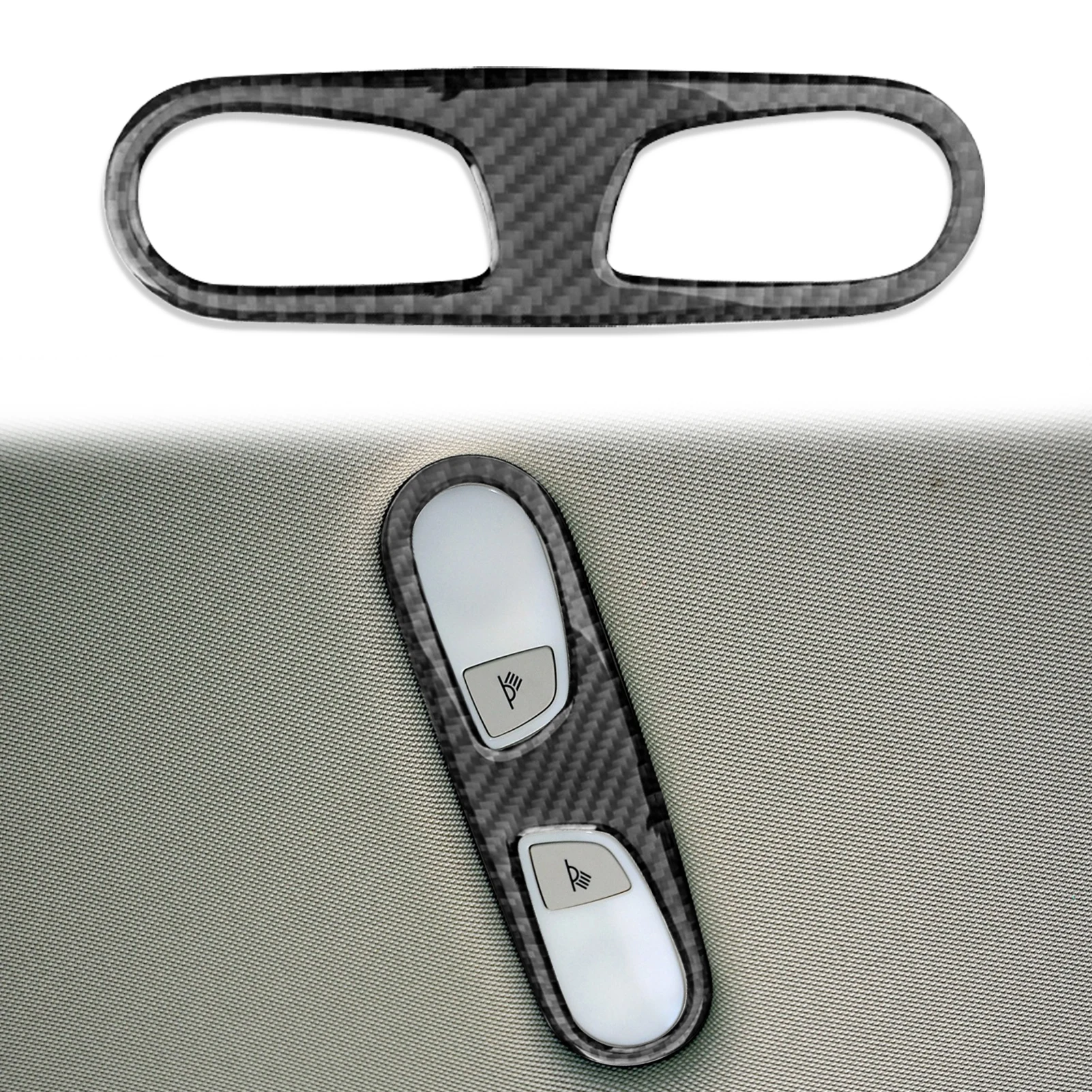Rear Roof Reading Lights Decoration Cover Trim Sticker for Audi A6 2012 2013 2014-2018 Car Interior Accessories Carbon Fiber
Rear Roof Reading Lights Decoration Cover Trim Sticker for Audi A6 2012 2013 2014-2018 Car Interior Accessories Carbon Fiber