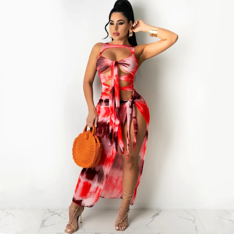 #6097 Asymmetrical Dress Women Tie Dyed Printed Dress Bandage Sexy Party Club Thin Beach Sundresses Ladies Hollow Out Summer2022
#6097 Asymmetrical Dress Women Tie Dyed Printed Dress Bandage Sexy Party Club Thin Beach Sundresses Ladies Hollow Out Summer2022