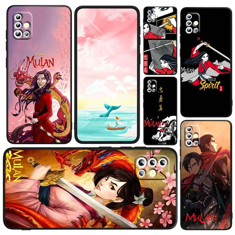 Popular Disney Mulan Phone Case For Samsung A23 A50 A30 A73 A71 A53 A52 A51 A33 A32 A22 A03S A03 A02S A31 5G Black Soft
Popular Disney Mulan Phone Case For Samsung A23 A50 A30 A73 A71 A53 A52 A51 A33 A32 A22 A03S A03 A02S A31 5G Black Soft